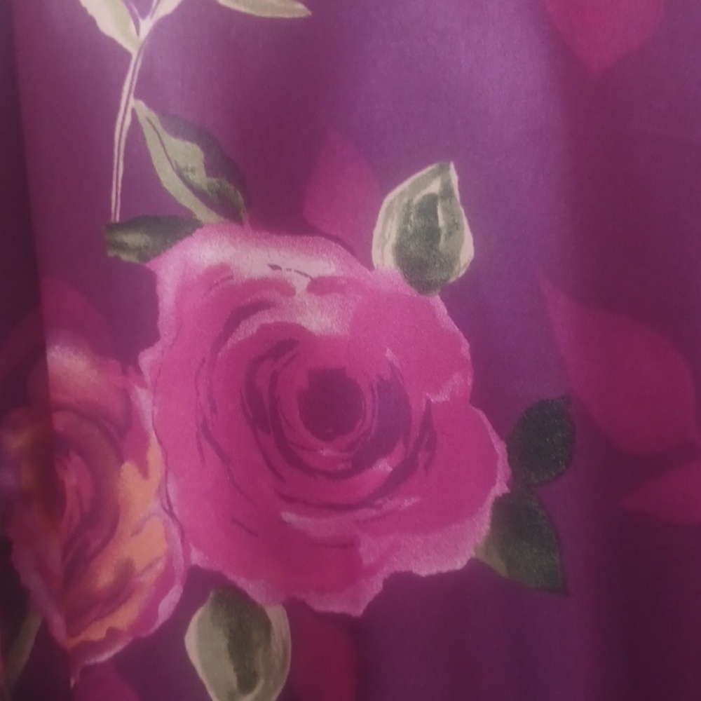 MORGAN TAYLOR FLORAL  ROBE - Picture 4 of 4